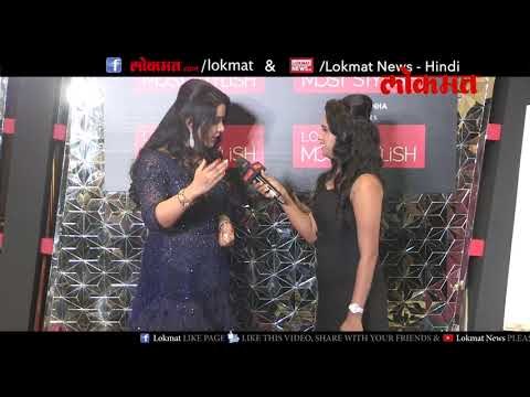 Amruta Fadnavis Talks about Style and More | Lokmat Most Stylish Awards 2018