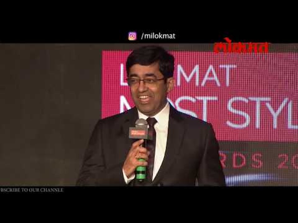 Praveen Pardeshi - Most Stylist Bureaucrat | Lokmat Most Stylist Awards 2018