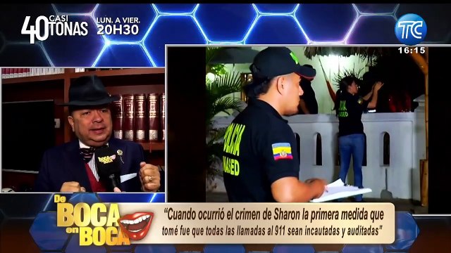 Héctor Vanegas se pronuncia sobre el audio que estaría vinculado a la muerte de Sharon