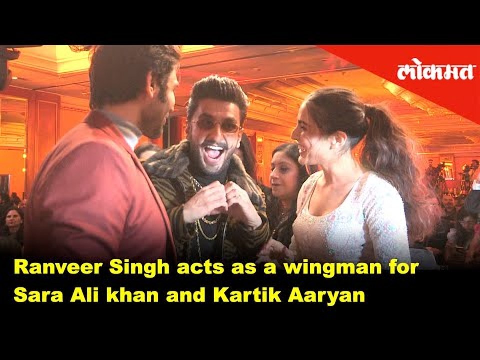 Ranveer Singh becomes a wingman for Sara Ali Khan and Kartik Aaryan