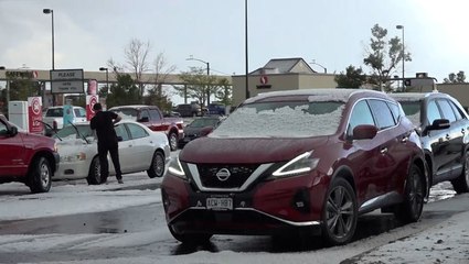 'One hail of a storm chase' in Colorado