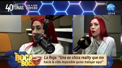 "Sobre mi cadáver que ella pisa aquí": 'La Roja' se negó a trabajar con una chica reality
