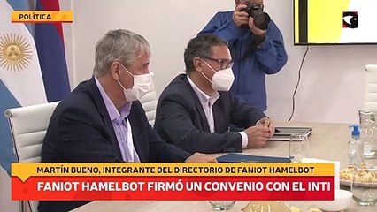 FanIOT Hamelbot firmó un convenio con el INTI