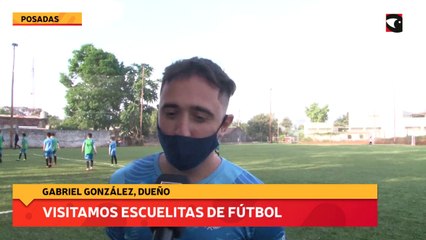 Visitamos escuelitas de fútbol