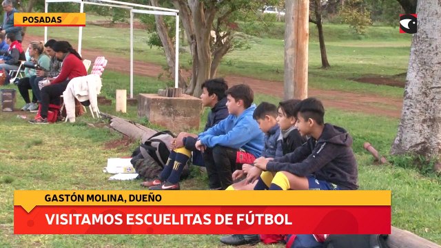 Visitamos escuelitas de fútbol