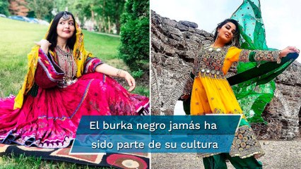 Afganas muestran cómo es su "ropa tradicional" en desafío al Talibán