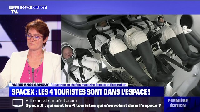 Comment vont vivre les 4 premiers touristes spatiaux durant 3 jours à bord de la capsule de SpaceX ?