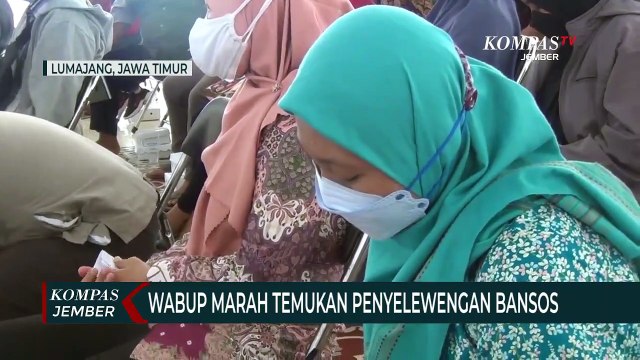 Wakil Bupati Lumajang Marah Temukan Penyelewengan Bantuan Sosial