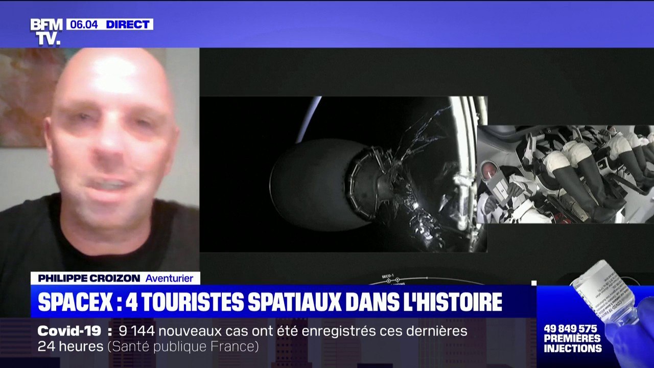 "Encore deux ou trois ans et ça devrait être bon": Philippe Croizon se confie sur BFMTV sur son premier voyage dans l'espace