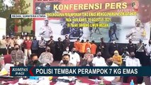 Lima Perampok Toko Emas di Medan Ditangkap, Salah Satunya Dilumpukan Polisi
