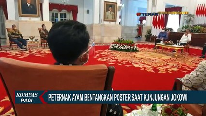 Pertenak Ayam yang Bentangkan Poster pada Jokowi Diundang ke Istana Presiden