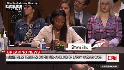 Simone Biles: I don't want anyone else to suffer the horror I did