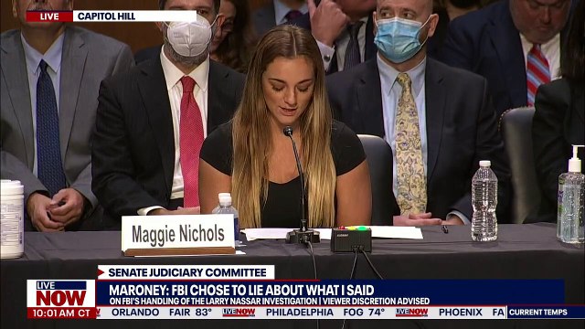 US gymnast, Larry Nassar survivor Maggie Nichols testifies on Capitol Hill