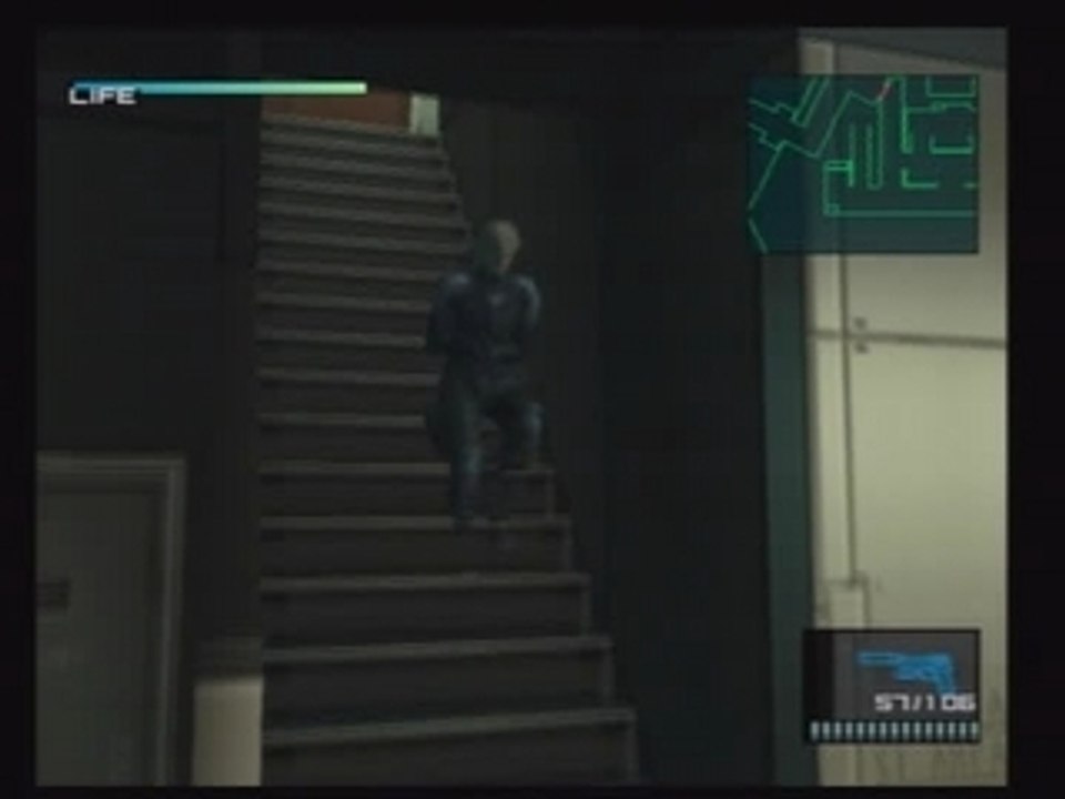 MGS2: 42 Raiden dans l'étai A