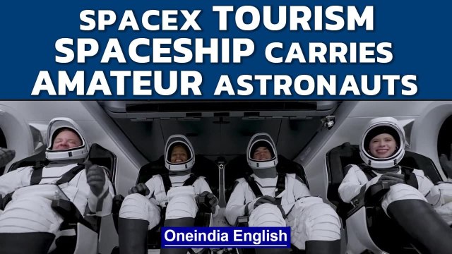 SpaceX launches 4 civilians into Earth's orbit on Inspiration4 flight | Elon Musk | Oneindia News