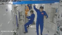 Los tres ocupantes de la estación espacial china emprenden el regreso a Tierra