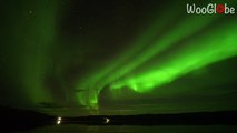 'VIBRANT Aurora Lights Illuminate the Sky Above Birch Lake in Alaska (Timelapse)'
