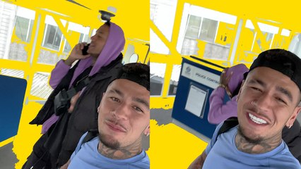 ''Tall People Problems' Guy Hits his Head on Ceiling CCTV Camera '