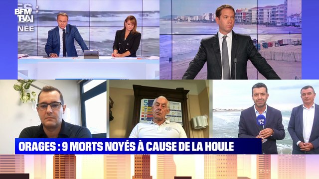 Orages : neuf morts noyés à cause de la houle - 16/09