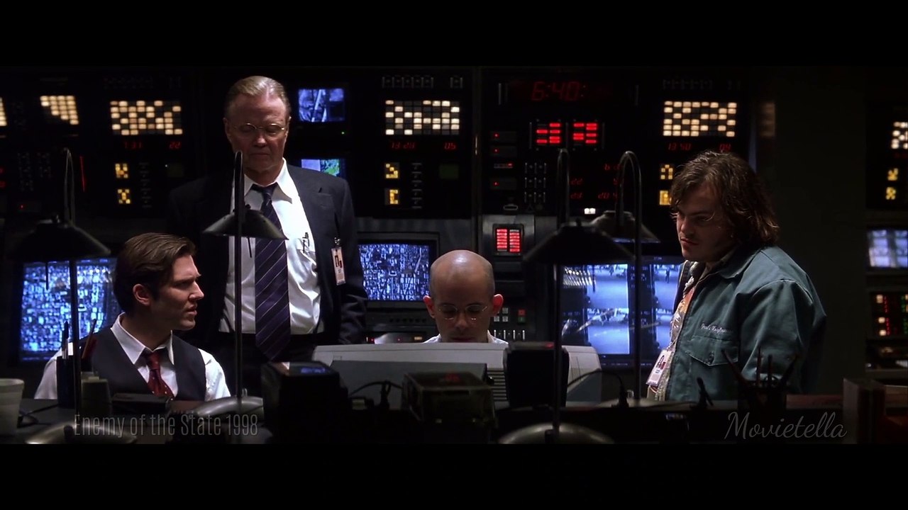 Enemy of the State 1998 Film Recap Will Smith, Gene Hackman, Jon Voight, Regina King, Loren Dean, Jake Busey, Scott Caan, Barry Pepper, Gabriel Byrne