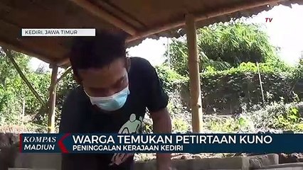 Warga Temukan Petirtaan Kuno Peninggalan Kerajaan Kediri
