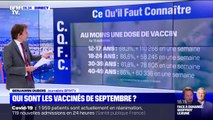 Quelles sont les catégories d'âges qui se font vacciner aujourd'hui ?