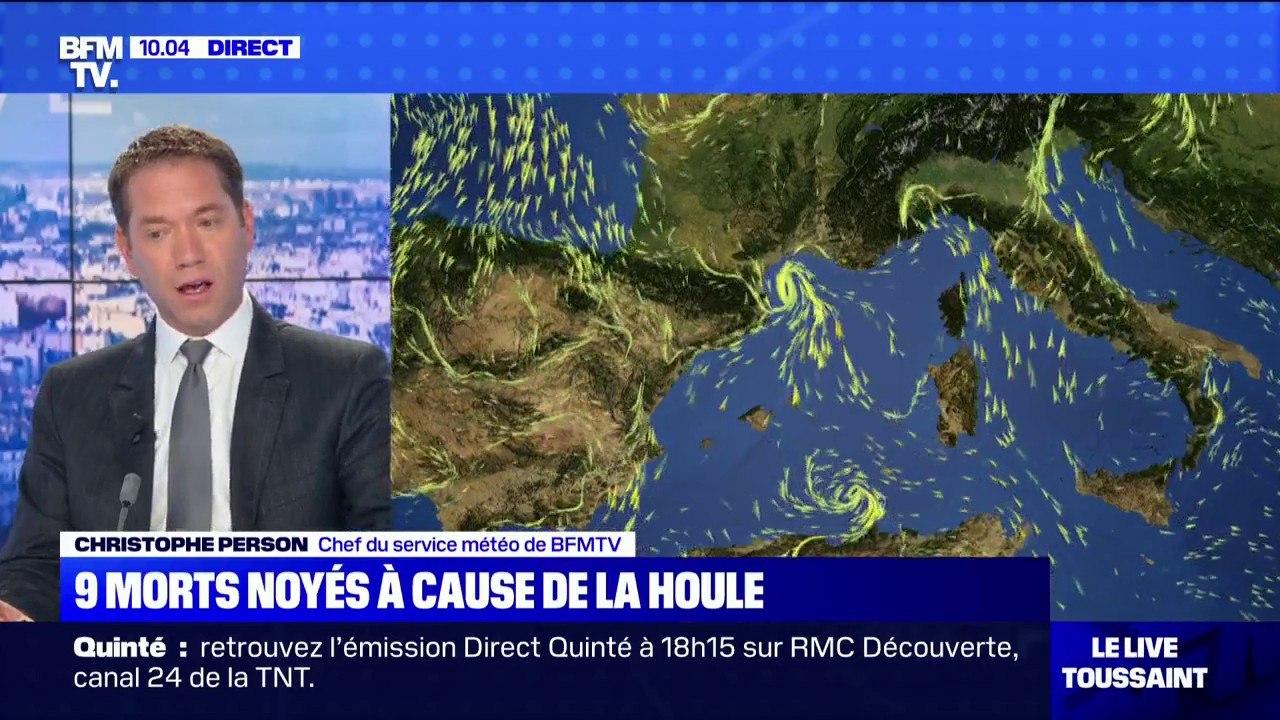 Comment s'est formée la houle au large de la Méditerranée ?
