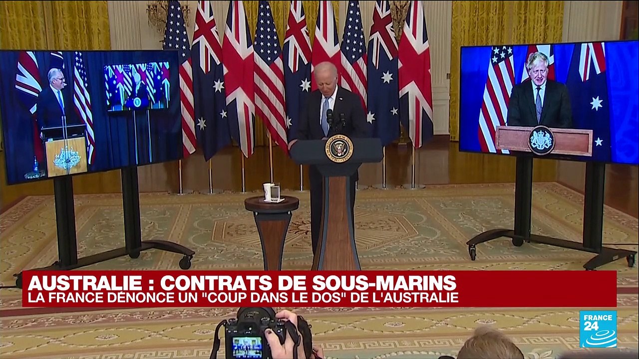 Contrats de sous-marins : la France dénonce un "coup dans le dos" de l'Australie