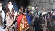Shilpa Shetty Mata Vaishno Devi Mandir पहुंची, घोड़े पर भवन जाती VIRAL | Boldsky