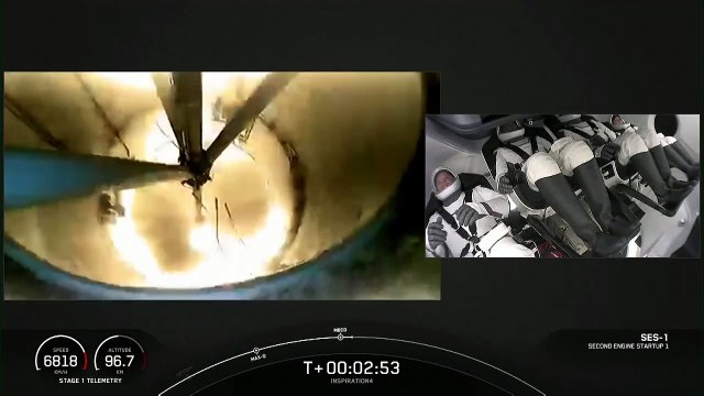 Космическая четвёрка: первая в истории гражданская миссия SpaceX