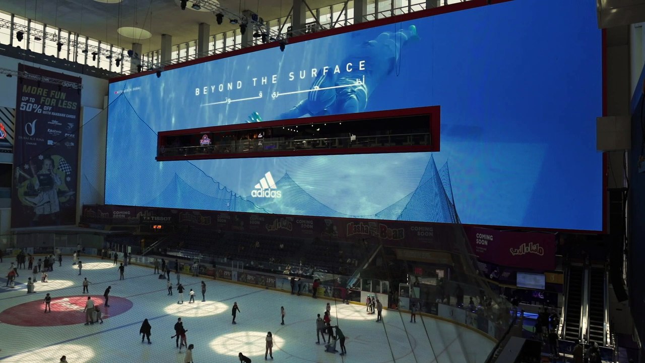 Havas Dubai / adidas / Liquid Billboard Case Study