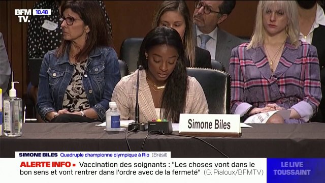 Simone Biles et d'autres gymnastes victimes de violences sexuelles très critiques du FBI et des autorités sportives