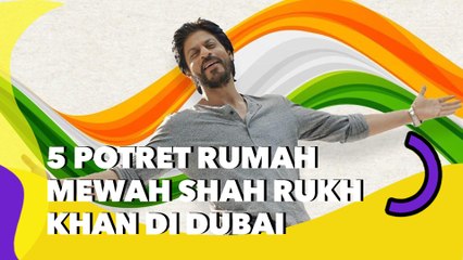 5 Potret Rumah Mewah Shah Rukh Khan di Dubai: Punya Akses Pantai Pribadi
