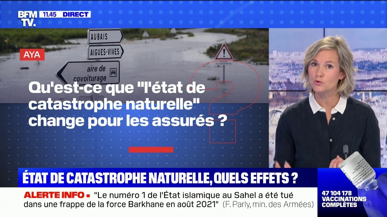 Qu'est-ce que "l'état de catastrophe naturelle" change pour les assurés ? BFMTV répond à vos questions