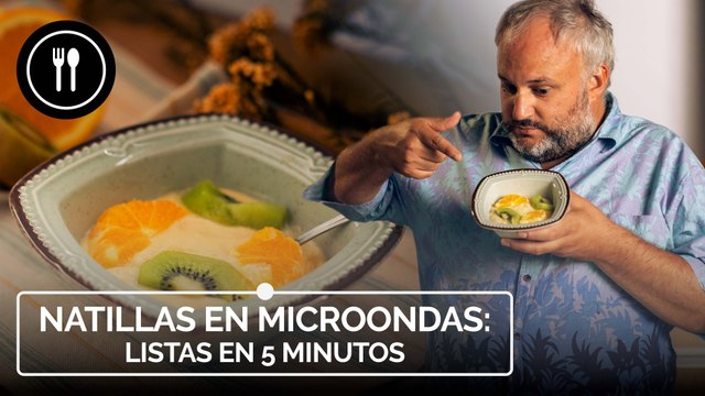 NATILLAS en MICROONDAS, listas en 5 MINUTOS