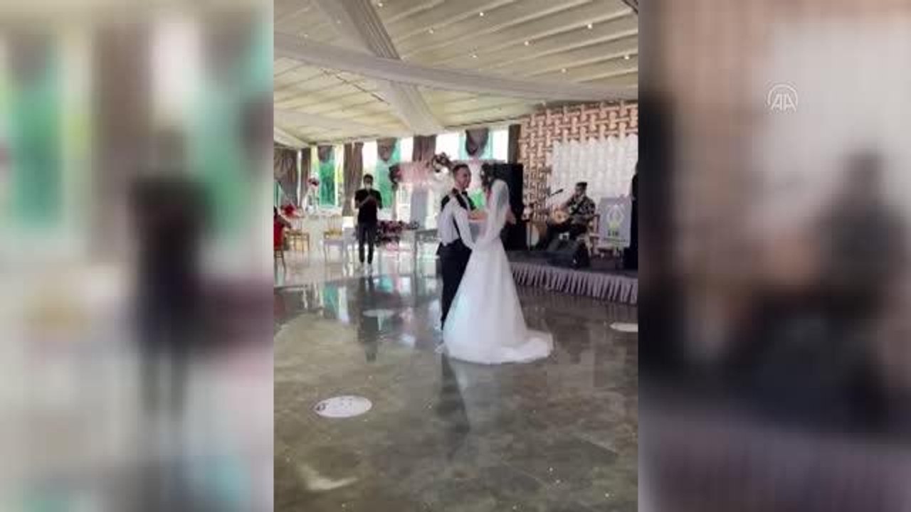 Olimpiyat vizesi için mücadele eden milli sporcu düğününü yapıp kampa döndü