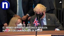 El primer ministro británico apuesta por un tercer pinchazo de Pfizer