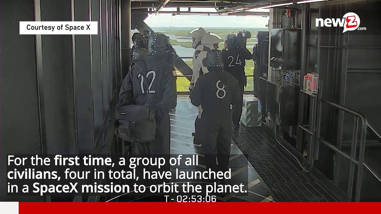 The 1st All-Civilian Crew Has Launched To Orbit The Earth