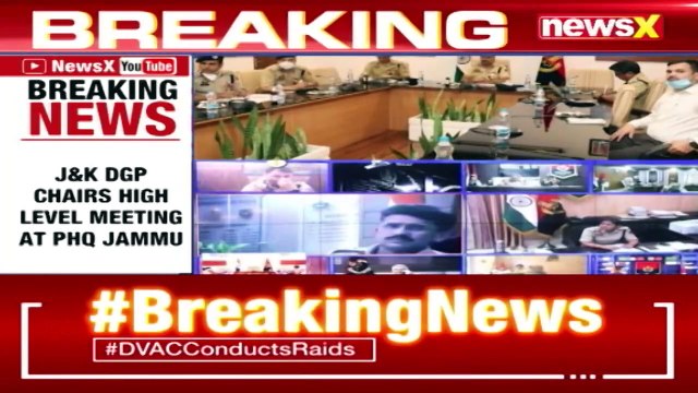 J&K DGP Chairs High Level Meet Meet To Assess Security Situation In Jammu NewsX