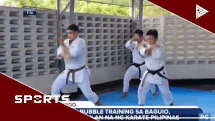 Bubble Training sa Baguio, sisimulan na ng karate Pilipinas