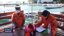 Tim Sar Sorong Evakuasi Jenazah ABK Dari Perairan Misool