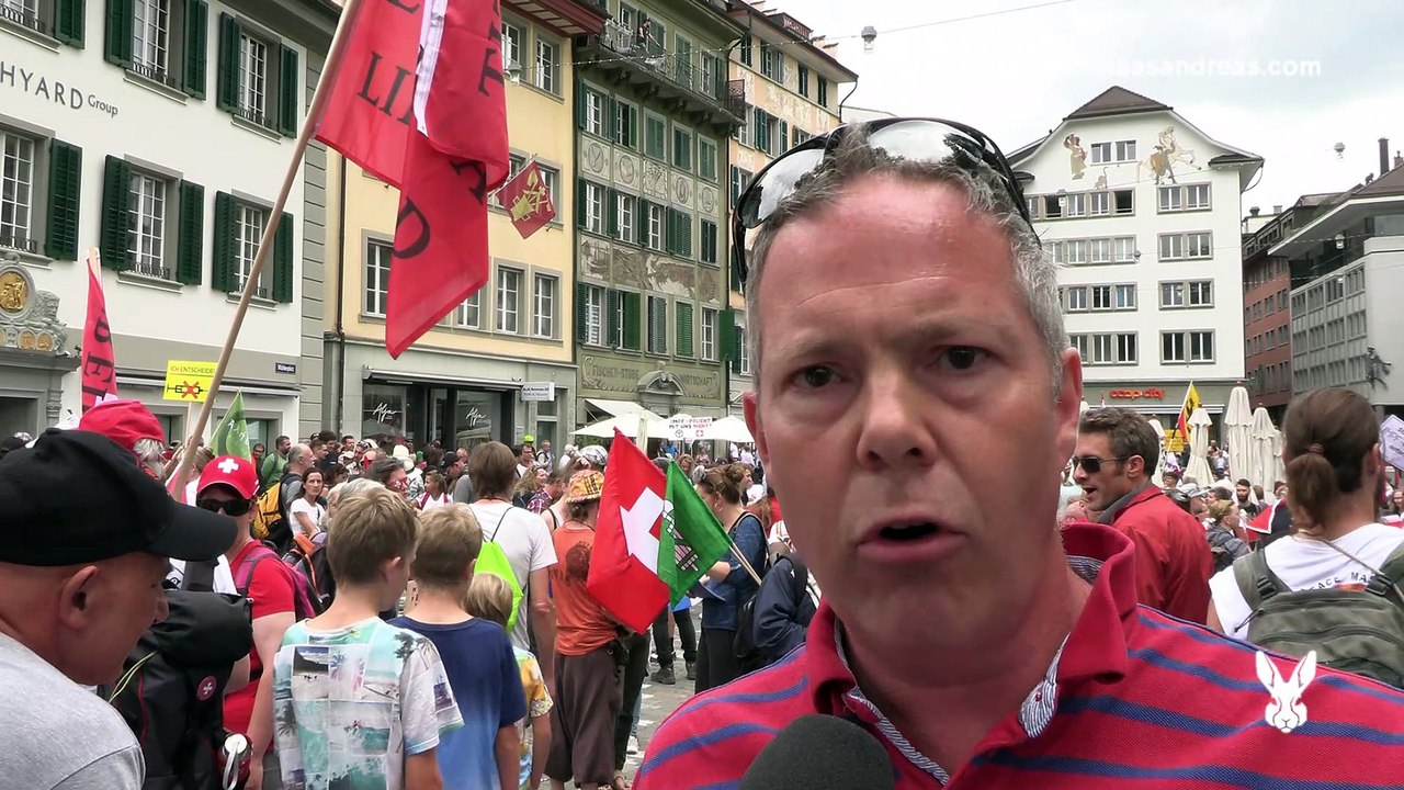 31.07.2021 | Demonstration Luzern für Grundrechte & Freiheit