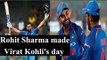 Rohit Sharma made Virat Kohli's day | रोहित के शतक से विराट खुश