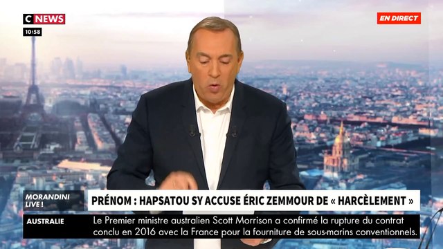 Ce témoignage qui provoque des remous dans Morandini Live : Une jeune femme raconte avoir changé son prénom turc pour Claire par amour de la France - Regardez