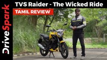 TVS Raider Tamil Review - ஸ்டைலும், பெர்ஃபார்மென்சும் 125 சிசி பைக் மாதிரி இல்ல! வேற லெவல்ல இருக்கு