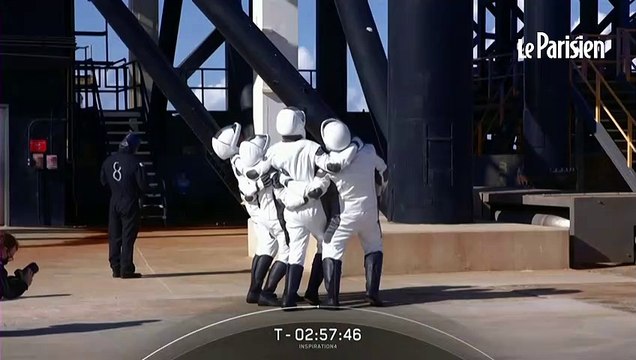 Seuls dans l’espace : décollage réussi pour la fusée SpaceX transportant quatre touristes