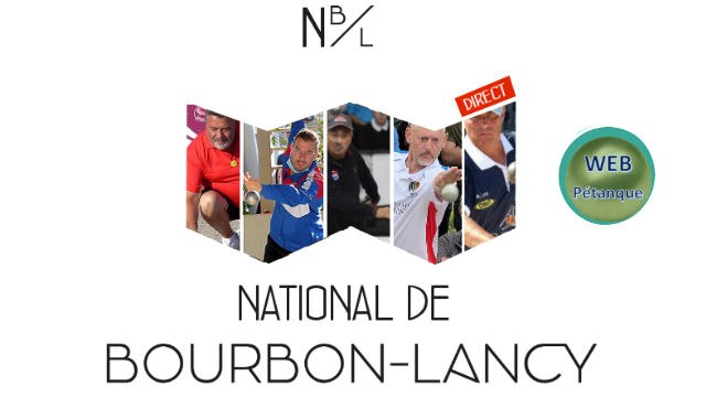 National à pétanque de Bourbon-Lancy - 18 & 19 septembre 2021 - Réalisation Web Pétanque