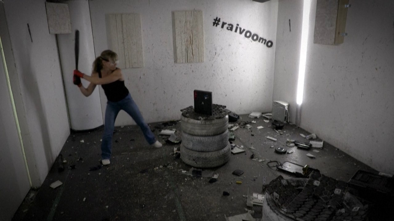 'Rage Rooms' bei finnischen Frauen beliebt