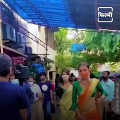 Jacqueline Fernandez Visits The Kinnar Trust On The occasion of Ganesh Chaturthi