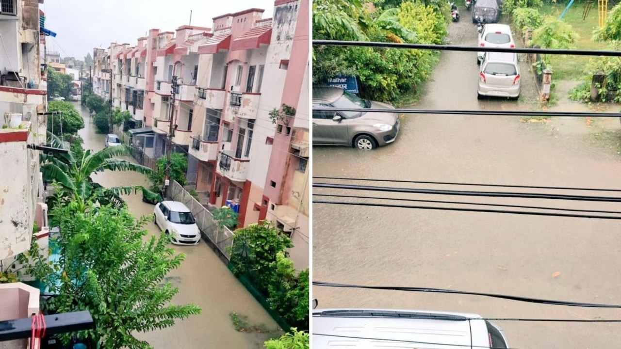 Rain wreaks havoc in Lucknow, DM appeals to not go outside